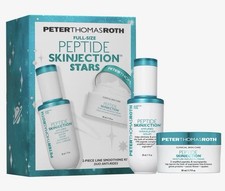 Peter Thomas Roth Peptide Skinjection Stars 2-Piece Line Smoothing Kit NEW