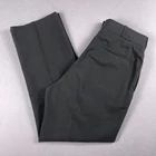 Vtg 60s US Army Pants 34x34 Green AG344 Military Trousers Wool Blend Vietnam USA