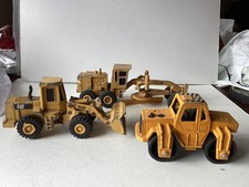 Ertl Mighty Movers Caterpillar Motor Grader CAT Loader bucket 950F  1/64 roller