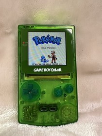 Green Gameboy Color IPS Console Backlit LCD Screen GBC Game Boy