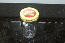 Vintage Advertising Jif Creamy Peanut Butter Glass Jar With Lid