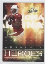 2007 Playoff Absolute Memorabilia Absolute Heroes 6/100 Anquan Boldin #AH-7 1u0