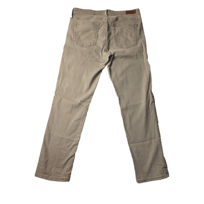 AG Adriano Goldschied The Prima Crop Mid-Rise Cigarett Jeans Size 28 Green
