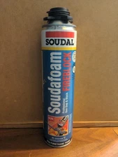 Soudal Soudafoam Gap Filler Gun Grade Expanding Foam – 24oz Can New 