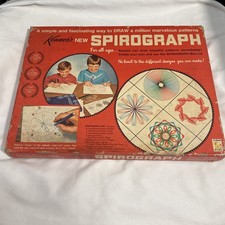 1967 Kenner's New SPIROGRAPH w/Original Box Instructions -Only missing 1 Wheel