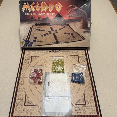 Vintage 1985 Megiddo From the Sands of Time Board Game Complete Global Games