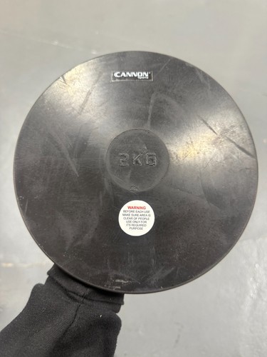 Cannon Sports Rubber Practice Discus, 2KG