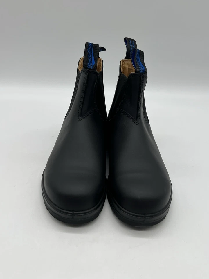 Blundstone original 566 Sz 5 Men’s 6 Women’s 8 All Black Leather Chelsea boots. - Image 2 of 4