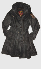 Khujo Mantel Trenchcoat *SAMANTHA *Outdoor Winter  taillierter Schnitt  Gr. M