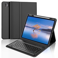 iPad Pro 13 inch Case with Keyboard M4 2024, Magnetic Detachable Wireless B...