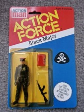 Palitoy Action Force Black Major 1982 Action Figure