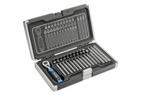 GTV Bitsatz Mit Ratsche Bitsatz GTV Hogert 37-Teilig Mit 10 Mm Ratsche Und Robus