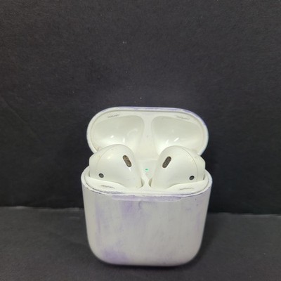 Apple AirPods 2nd Gen A2032 A2031 with Charging Case A1602   Genuine *SCUFFS*