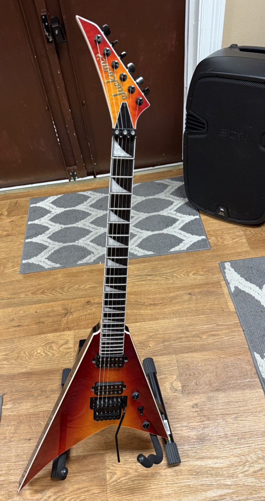 Jackson Pro Plus Series Rhoads RR24PS Electric Guitar Firestorm