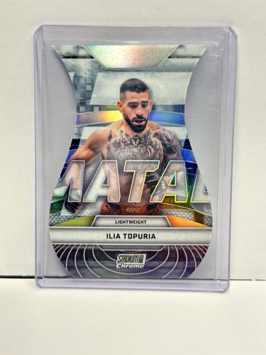 2026 Topps Stadium Club UFC Ilia Topuria Triumvirates Nicknames TVN-11 SP