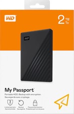 ✅ WD 2TB My Passport Portable External Hard Drive🔥with ENCRYPTION⭐FREE SHIP!