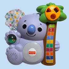 Fisher-Price Linkimals Counting Koala Musical Learning Toy WORKING
