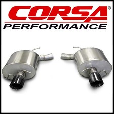Corsa Sport 2.5 Axle-back Exhaust System Fit 09-14 Cadillac Cts Sedan V 6.2l V8 Corsa Sport 2.5 Axle-back Exhaust System Fit 09-14 Cadillac Cts Sedan V 6.2l V8