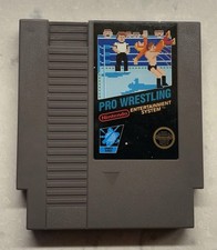 Pro Wrestling (Nintendo Entertainment System NES)5 SCREW TESTED CARTRIDGES ONLY