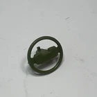 Vtg Gi Joe Vamp STEERING WHEEL original 1982 vehicle green weapon accessory part