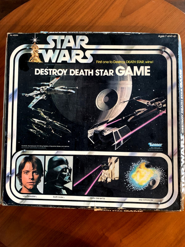 1978 Star Wars Destroy Death Star Board Game - Kenner Vintage