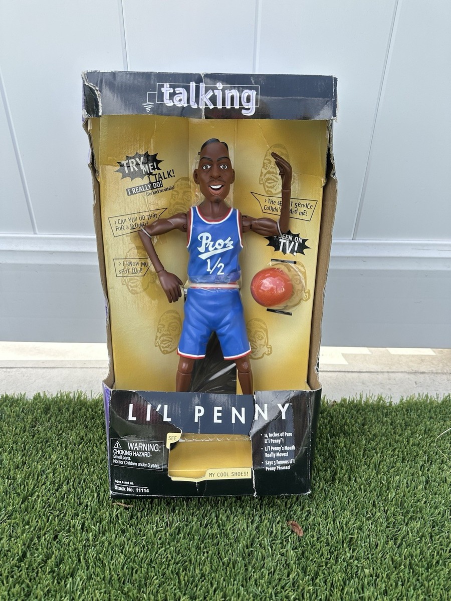未開封 90s NBA Lil penny リトルペニー トーキングフィギュア 1997 Vintage Lil Penny Hardaway Doll 14