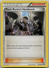 Team Rocket's Handiwork 112/124 Uncommon XY - Fates Collide LP Pokemon Card