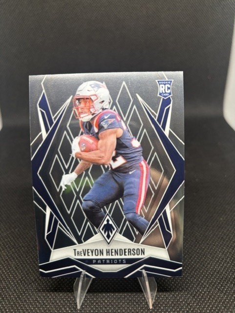 2025 Panini Phoenix - Rookies TreVeyon Henderson #187 Light Blue Lava /325 (RC)