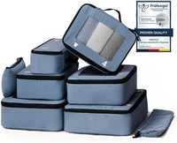 Koffer Organizer Packing Cubes 8 Teilige, PackwüRfel Travel Reise Organizer Set