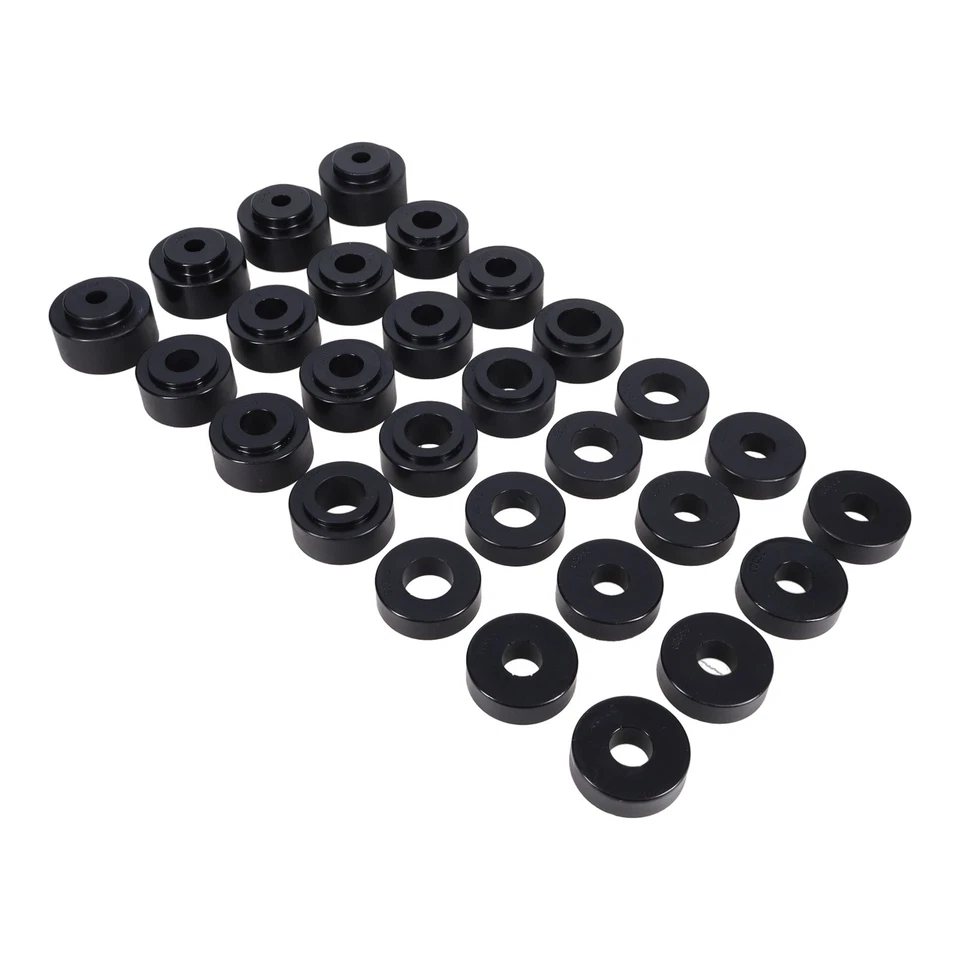 Kit de bujes de montaje de carrocería Polygraphite® 1968-1972 Oldsmobile F85 Cutlass 442 NUEVO Foto 2 de 4