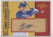 2019 Panini Leather & Lumber Rookie Signatures Blue 9/99 Ryan O'Hearn Auto 01xd