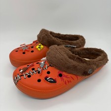 Crocs x South Park Kenny Classic Lined Clog Slip On Comfort Orange Size 11 Mens