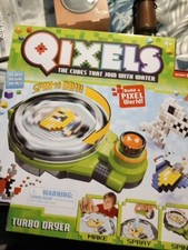 Qixels 500 cubes turbo dryer BNIB Make Spray Spin Pixel 