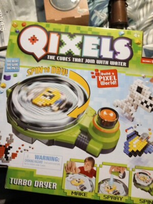 Qixels 500 Würfel Turbotrockner Neu in OVP Make Spray Spin Pixel 