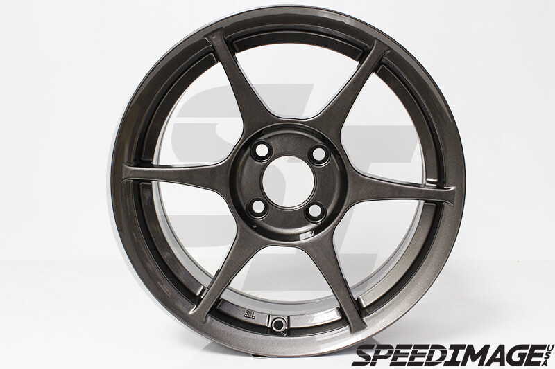 356 ALLOY WHEELS TFS401 GUNMETAL 15X7 +35 4X100 FOR MIATA CIVIC EG