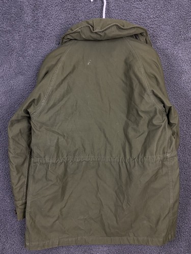 Vtg Alpha Industries Military Vietnam War M-65 Jacket 1960 OG-107 Small Regular - Picture 3 of 21