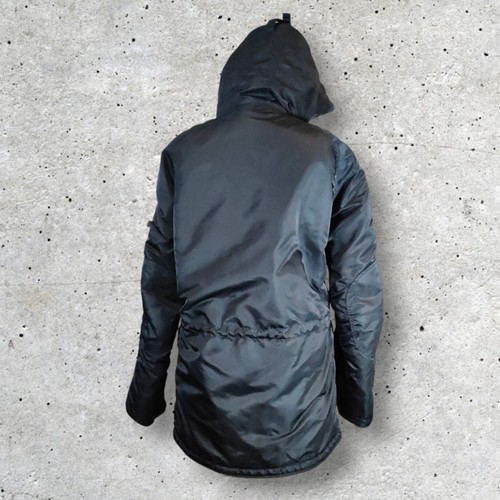 Alpha Industries Cage Code 3A382 Full Zip Hooded Flight Jacket - Size M - Picture 3 of 15