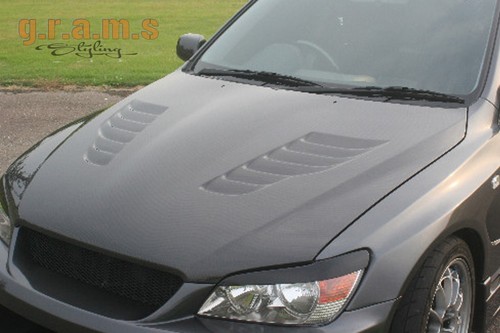 CARBONO Lexus IS200 IS300 ALTURA capó ventilado estilo velocidad de carga SXE10 v9 - Imagen 2 de 8