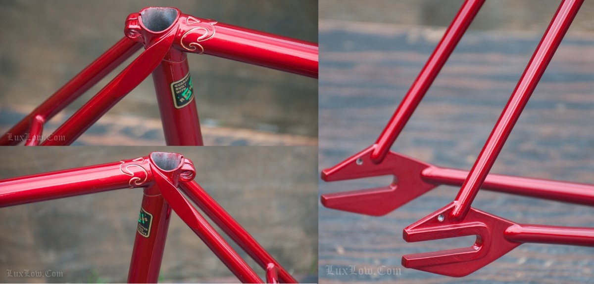 Vintage 56cm Condor Track Bike FRAME FORK 531 Reynolds Steel Bill