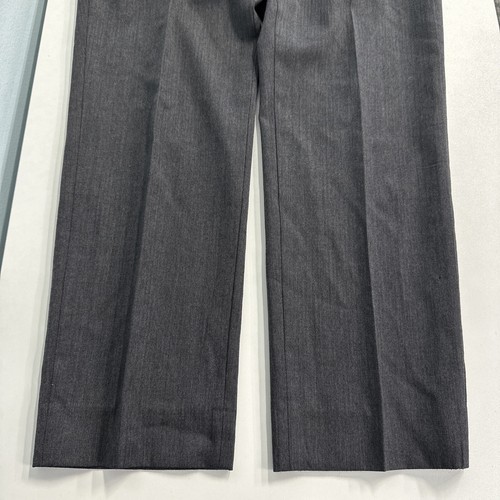 Hugo Boss (Actual: 35x30) Herren Anzughose Grau Flatfront Wolle Tolle Hose - Bild 2 von 15