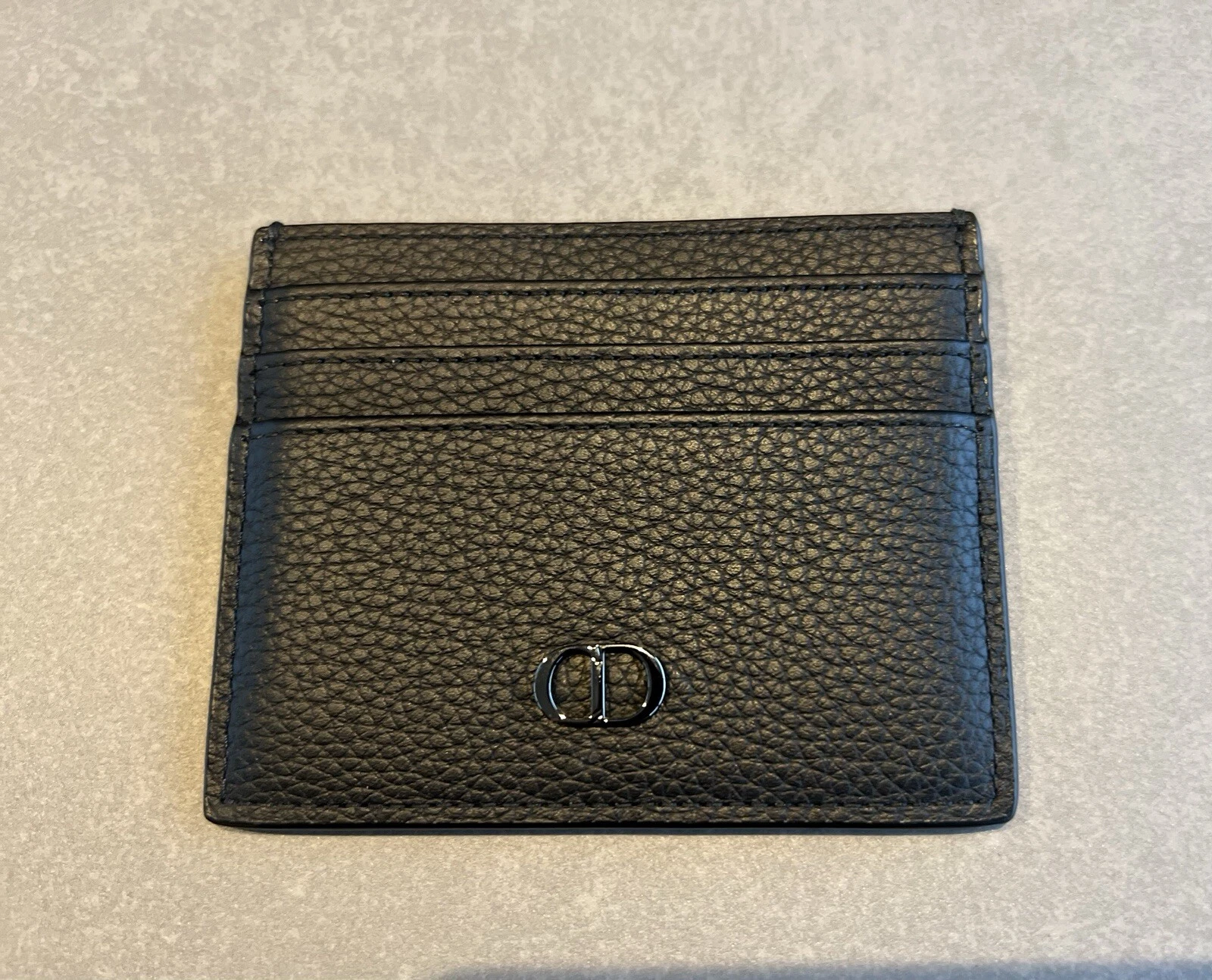 Porte carte Dior Homme noir NEUF et authentique