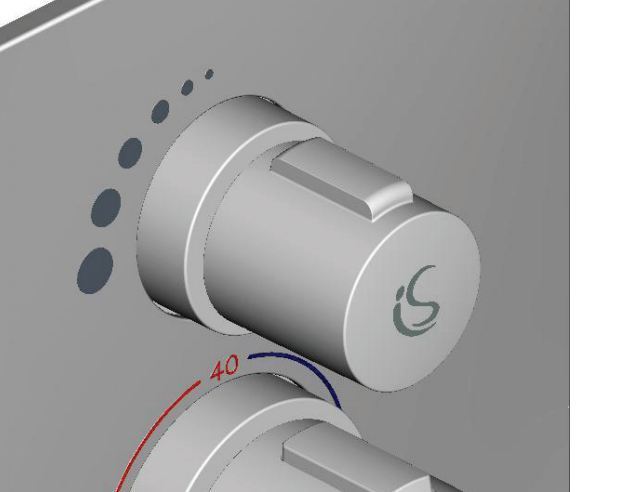 Ideal Standard Easybox Flow Control Handle Gloss White F960914AA