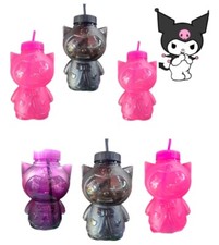 Taza Kuromi Kitty Chela Popote Vaso Michelada Fiesta 1L Colores Aleatorios (10 Tazas)