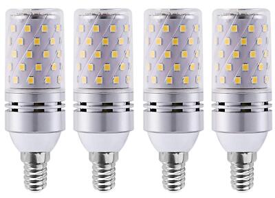 Led Corn Light Bulb E14 Base Led Chandelier Bulbs 12w Led Lamp 120 Watt Equivale