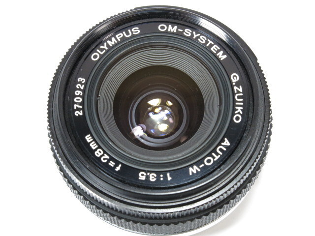 オリンパス　OLYMPUS G.ZUIKO AUTO-W 28mm F3.5 G.ZUIKO AUTO-W 28mm F3.5 – カメラのことなど