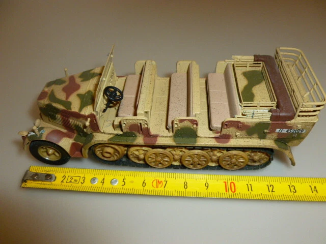 die cast 1 43  Corgi scala 1/50 - SDKFZ 8 toni- semicingolato  militare - Immagine 2 di 4
