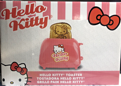 Hobby Lobby Hello Kitty 2-Slice Toaster, Pink, Toasts Image on