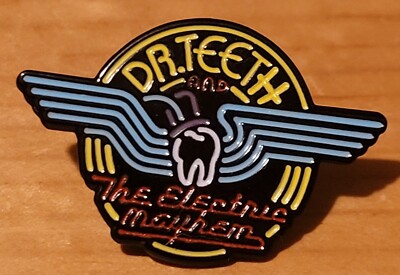Dr. Teeth Muppets Electric Mayhem Neon Lights Pin Kermit Animal 