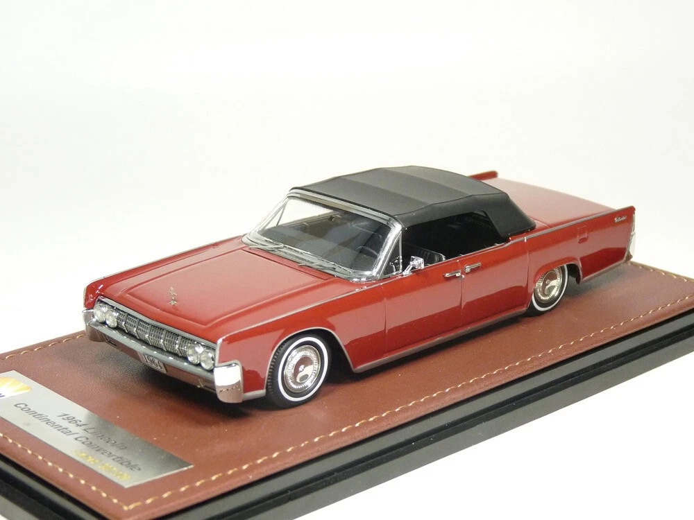 Modellino GLM 1/43 Lincoln Continental Cabrio 1964 - Turchese Edizione Limitata