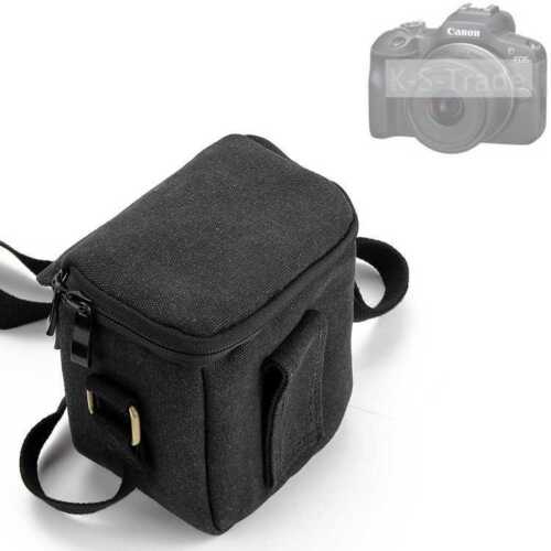 Kameratasche für Canon EOS R100 Foto Gürtel Umhänge Tasche Materialtasche Cam - Bild 1 von 7